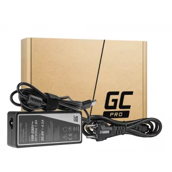 Maitinimo adapteris Green Cell AD39AP 90W AC-DC 20V 4,5A, skirtas Lenovo (vidaus naudojimui), juodas