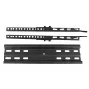 Sieninis TV laikiklis MACLEAN MC-748A VESA 100x100–400x400 mm, pasvirimas, juodas, iki 45 kg
