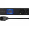 PowerWalker 10133010 PDU 1U juodas – galios skirstytuvas su C20 jungtimi ir 2 m laidu