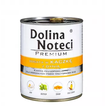 Dolina Noteci Premium drėgnas šunų maistas, daug antienos su moliūgais, 800 g