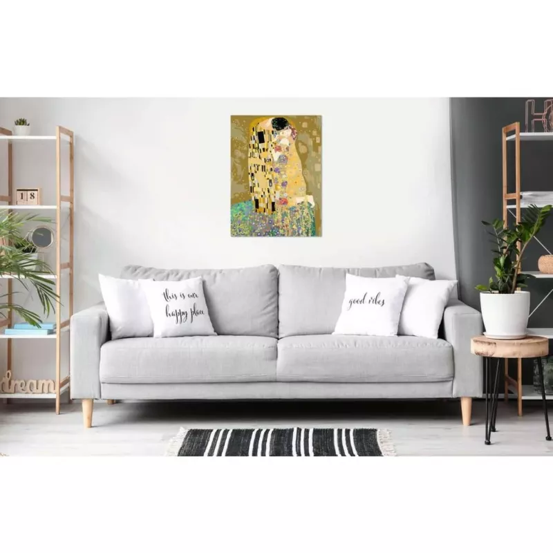 Ravensburger piešimo rinkinys CreArt ART Collection – The Kiss (Klimt) 23916, piešimas pagal skaičius ant drobės