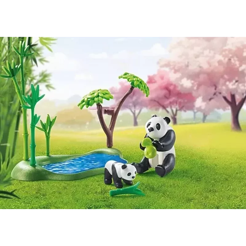 Playmobil My Life Azijietiškas sodas su Panda