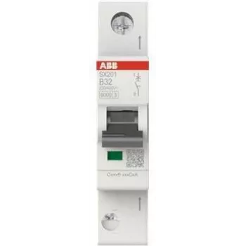 Automatinis jungiklis ABB SX201-B32 Flexline B charakteristika 6kA 32A 1P (2CDS251003R0325)