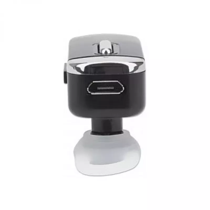 Manhattan Bluetooth ausinė vienai ausiai, visakryptis mikrofonas, integruoti valdikliai, juoda, 10 valandų veikimo laikas, nuotolis 10 m, USB-A įkrovimo laidas, Bluetooth v4.0, 3 metų garantija