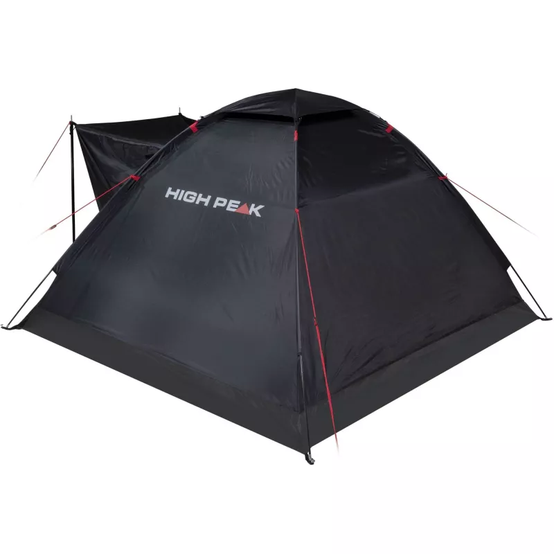 Piramidinė palapinė High Peak Beaver 3 3 asmenims kietu rėmu vandeniui atspari 150 cm