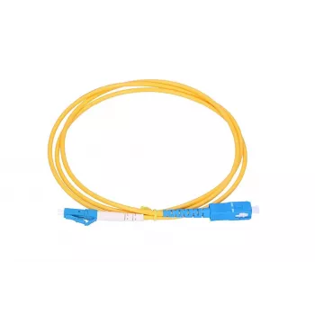Patchcordas Extralink LC/UPC – SC/UPC vienmodis G.652D Simplex 3mm, 3m