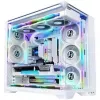 Lian Li O11 Vision Compact korpuso komplektas + HydroShift II LCD-S 360TL AiO - Baltas