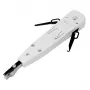 Kabelių užspaudimo įrankis LOGILINK WZ0001A RJ45/RJ11, integruotas pjaustytuvas ir nuplikiklis, baltas