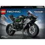 LEGO Technic motociklo modelis Kawasaki Ninja H2R 42170 — 1:1 mastelio replika, 643 detalės, instrukcijų lapas, nuo 10 metų