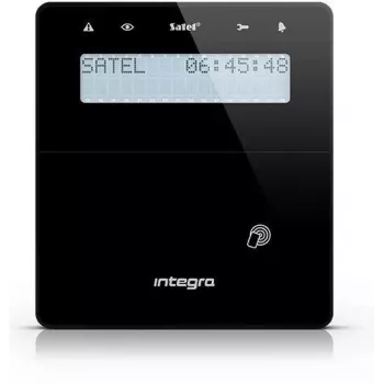 Satel INTEGRA INT-KLFR-B valdymo pultas su LCD ekranu ir artumo kortelių skaitytuvu