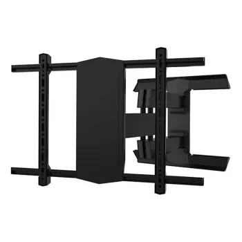 Fiksuotas sieninis laikiklis B-TECH BT8227/B 600x400 iki 75 colių televizoriui, maks. apkrova 50 kg