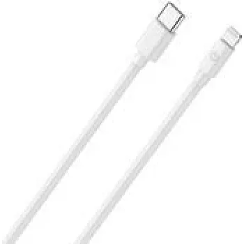 RealPower USB C Lightning laidas 2 m baltas 385242