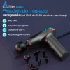Masažinis pistoletas Extralink MSG-02-LITE 3200 RPM 6 antgalių