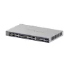 Valdomas Gigabit Ethernet jungiklis Netgear GS752TX, 48x RJ-45 10/100/1000, 10G palaikymas, 1U stovas, pilka