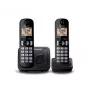 Panasonic KX-TGC212 DECT belaidis telefonas juodas