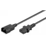 Maitinimo laidas MicroConnect PE1413BL09 C14F – IEC C13 9 m Juodas
