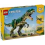 Konstruktorius LEGO Creator 3-in-1 T.Rex 626 dalių, 150 mm aukštis, nuo 9 m.