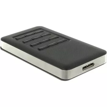 DeLOCK 42594 SSD korpusas M.2 juodas sidabrinis