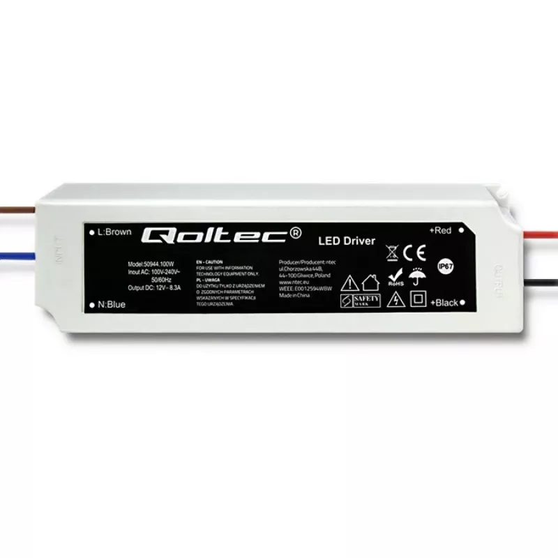 LED tvarkyklė Qoltec 50944