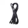 CableMod C-Series Pro ModMesh 16 kontaktų į 4×8 kontaktų pintas maitinimo laidas, skirtas Corsair Type 4 ir Type 3 maitinimo blokams, 60 cm, juodas
