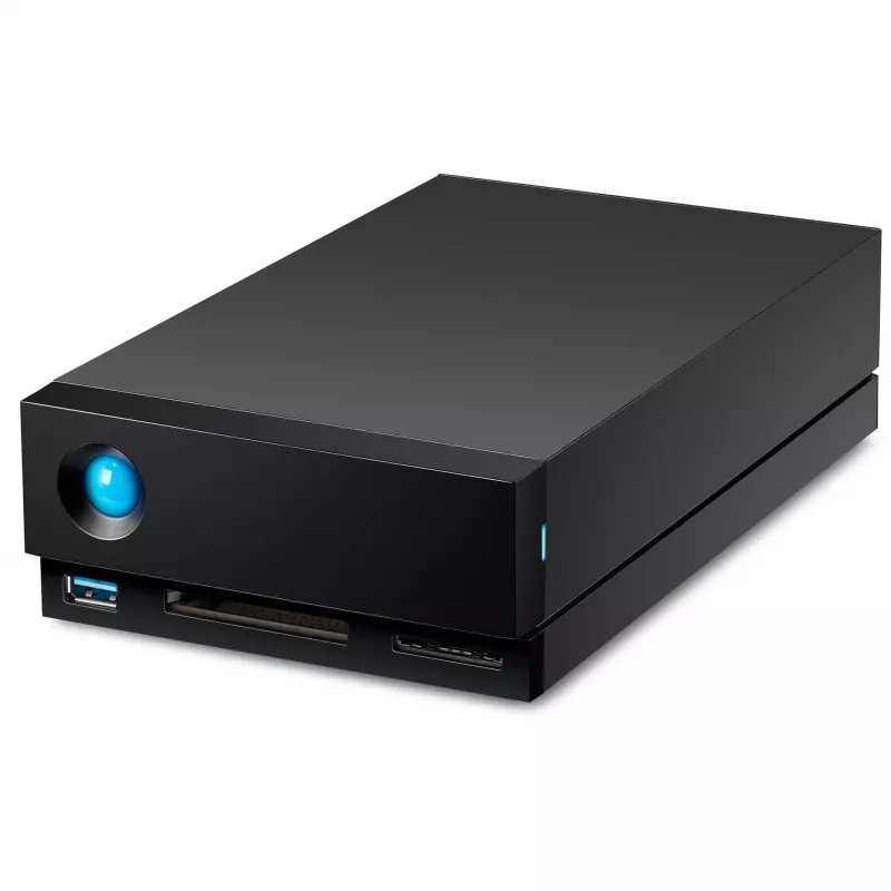 Išorinis kietasis diskas LaCie 20TB 1big Dock su USB Type-A ir USB Type-C