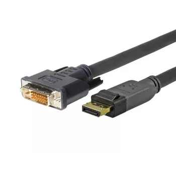 Vivolink PRODPDVI1.5 vaizdo kabelio adapteris DisplayPort į DVI-D, 1,5 m