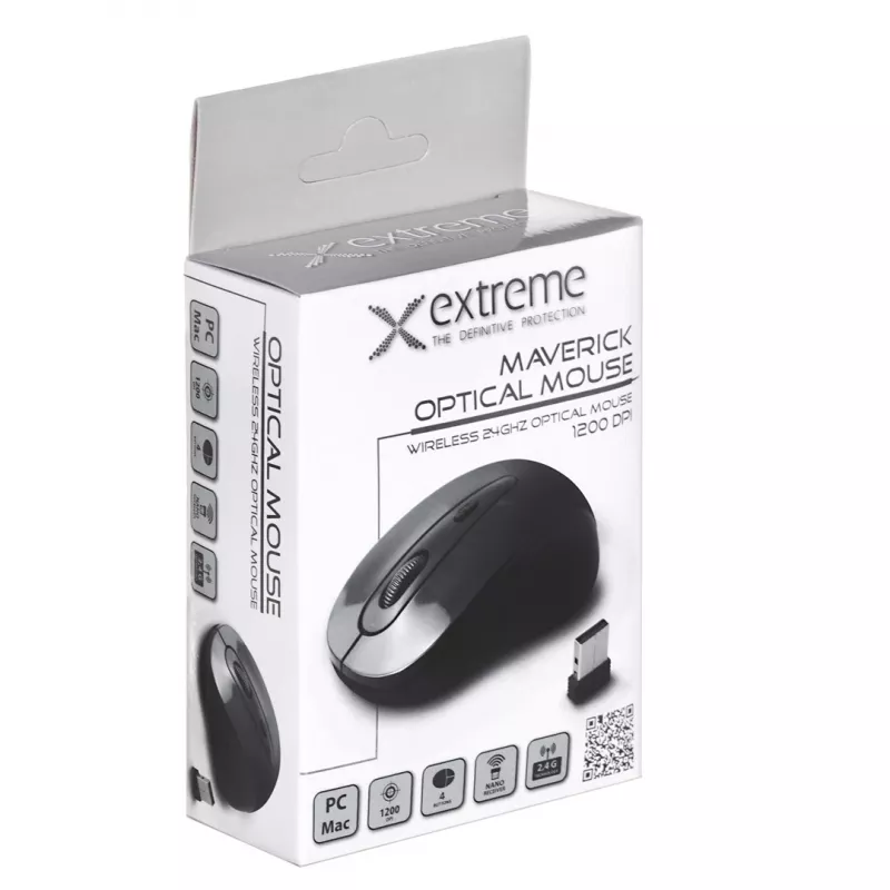 Extreme XM104K pelė USB Type-A Optinė 1000 DPI Dešiniajai rankai