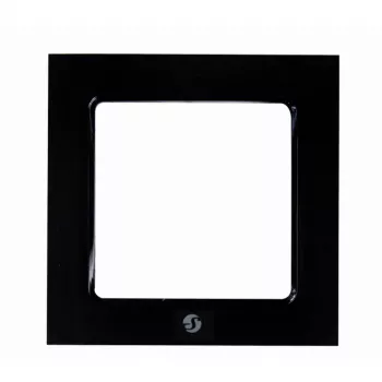 Shelly WF1 Black Smart Plug – išmanusis kištukas, juodas, plastikinis, 80x80x10mm