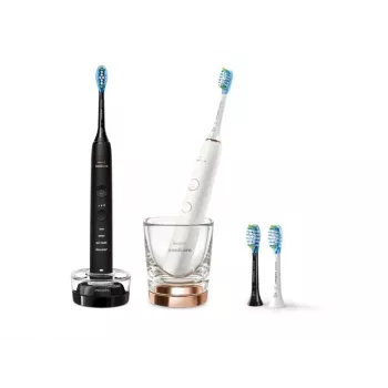 Philips Sonicare DiamondClean HX9914/61 elektrinis dantų šepetėlis suaugusiems, juodas/baltas