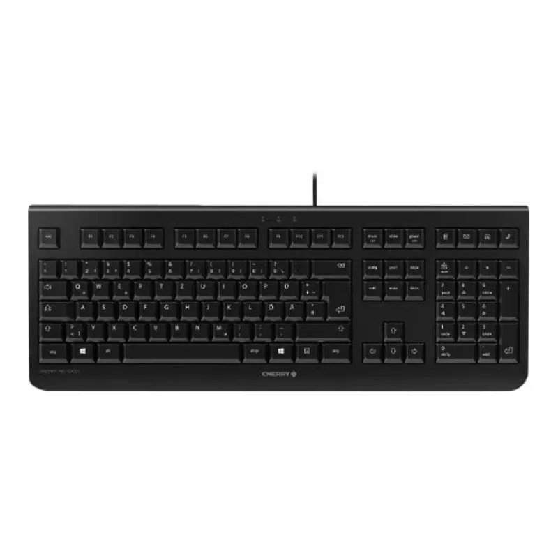 CHERRY KC 1000 klaviatūra namams USB, šveicariškas išdėstymas, pilka
