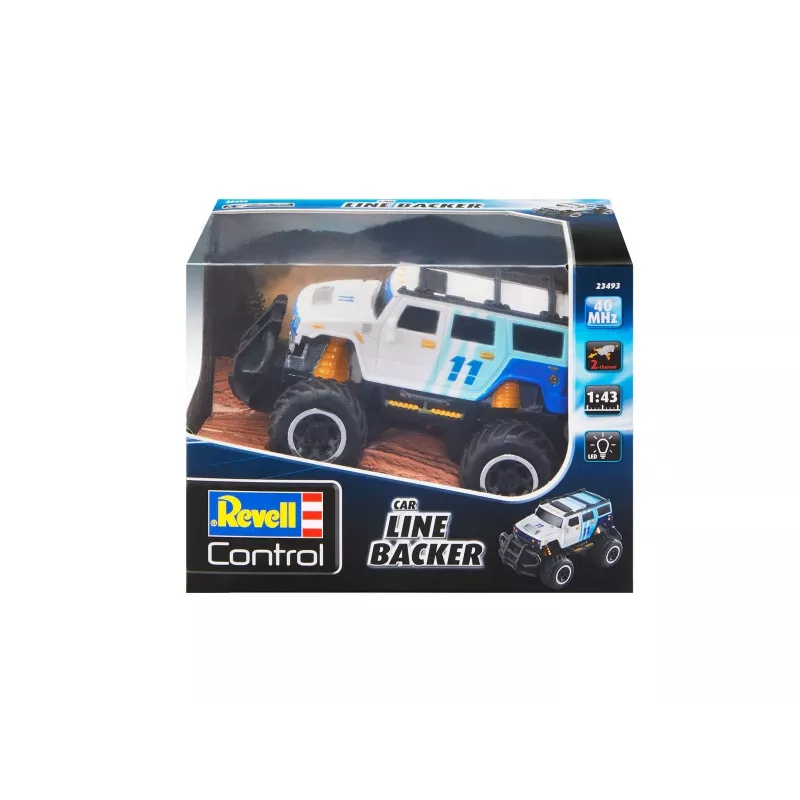 Automobilis Revell Line Backer by REVELL – rekomenduojamas amžius 6+, spalvos: juoda, mėlyna, balta