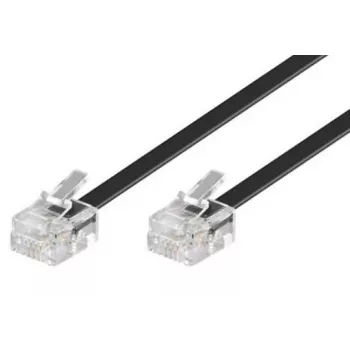Telefono laidas Microconnect MPK186 RJ11-RJ11 6 m juodas