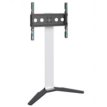 ONKRON TS1140-W televizoriaus stovas baltas, 66–165.1 cm (26–65 col.), 35 kg, VESA 100x100–400x400, aukštis 880–1100 mm