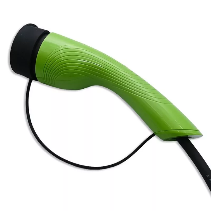 Elektrinės transporto priemonės įkroviklis QOLTEC EV car charger w/ adjust. Type2 2in1 3.5kW – kompaktiškas AC įkroviklis, 2 tipo kištukas, 3,5 kW