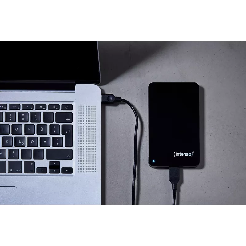 Išorinis kietasis diskas Intenso Memory Case 1 TB, 5400 RPM, 2,5 colio, Micro-USB
