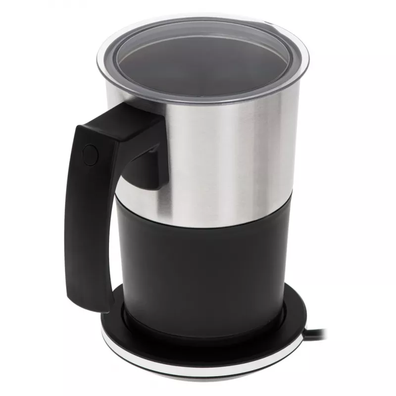 Automatinis pieno putos plaktuvas Adler AD 4497 — nerūdijantis plienas, 600W, putos 120 ml / šildymas 300 ml, karštas ir šaltas