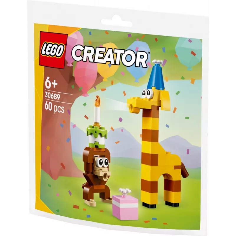 LEGO Creator 30689 Gimtadienio vakarėlio gyvūnai