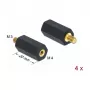 Tvirtinimo rinkinys DeLOCK 60242 Juodas Plastikas