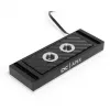 Vandens blokas Alphacool 14000 aliuminis nikeliuotas juodas 45 mm 127,5 mm 17,3 mm