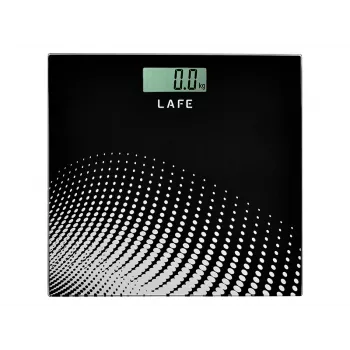 Lafe 44591 elektroninės kūno svorio svarstyklės FitScale juodos