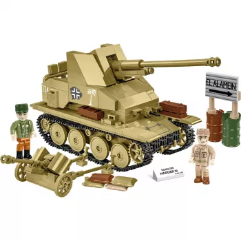 Konstruktorius Cobi Blocks Marder III – 486 dalių, karinės transporto priemonės modelis
