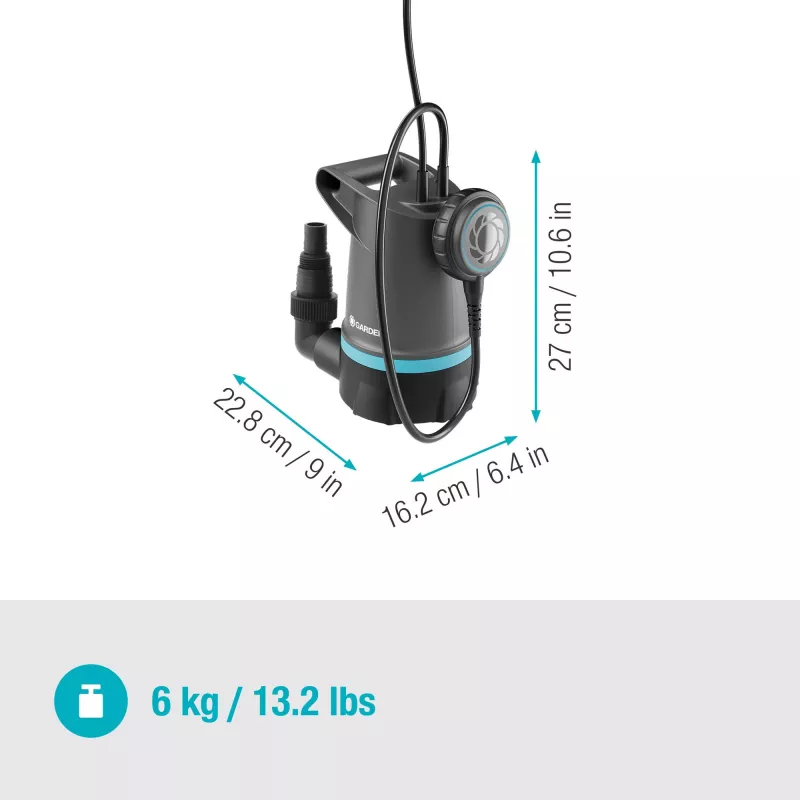 Gardena 09016-47 sodo įrankis 20000 L juodas