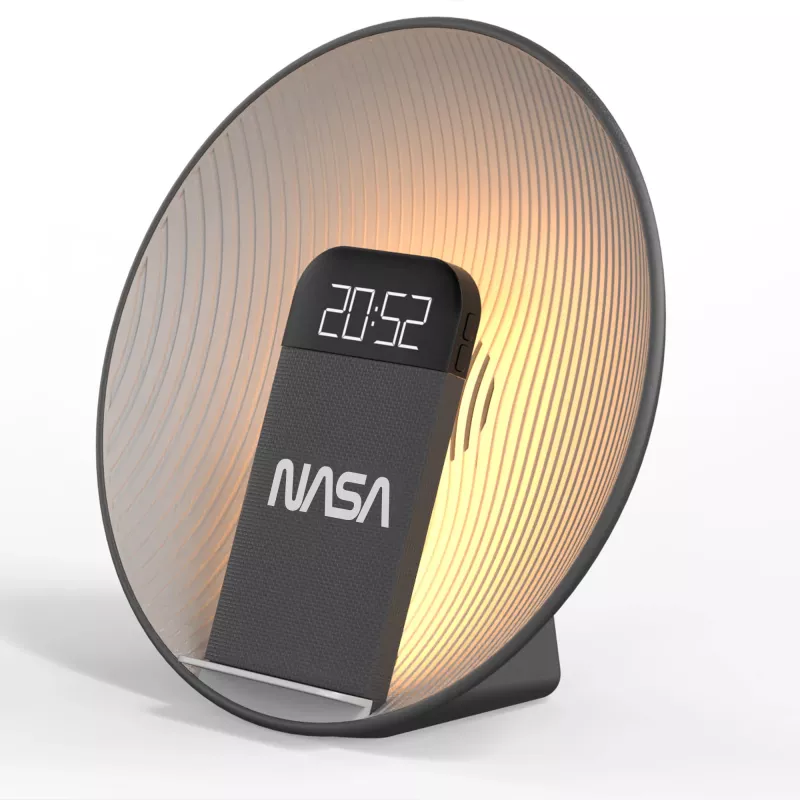 NASA SPC600 Bluetooth garsiakalbis / žadintuvas / belaidis įkroviklis