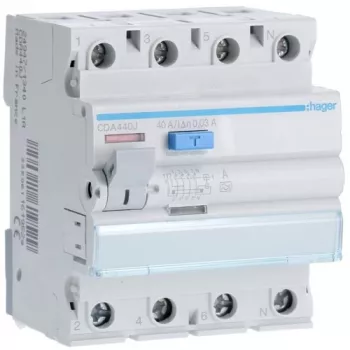 Priedas elektros skydiniams Hager CDA440J montavimui ir apsaugai