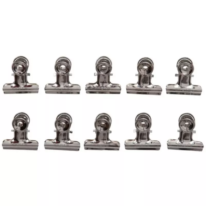 MAUL metalinis segtuvas, spalva: nikelis, plotis: 30 mm, suspaudimo plotis: 10 mm, savitarnos pakuotė (21730-96)