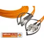 Lightwin LDP-50 FC-SC 7.0 OM2 šviesolaidinis kabelis 7 m oranžinis