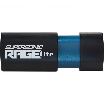 USB atmintukas PATRIOT Rage Lite 512GB 120 MB/s USB 3.2 ištraukiamas juodas (PEF512GRLB32U)