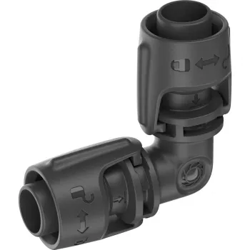 GARDENA 13202-20 L formos jungtis 13 mm lašelinio drėkinimo sistemai