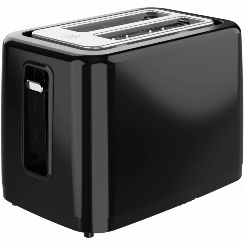 Elektrinis skrudintuvas AENO, juodas, 220-240V, 50-60Hz, 780-930W, 2 lizdai, 3 režimai, 7 rudumo lygiai