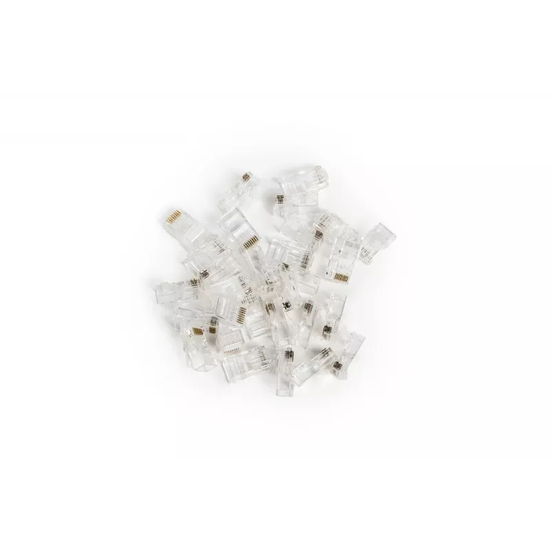 RJ45 kištukas Digitus X-ML-6U-EZ skaidrus vyriškas 100 vnt.